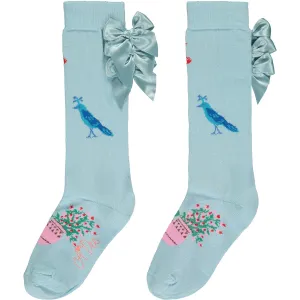 A DEE - Uranda La Isla Bonita Knee High Socks - Aqua