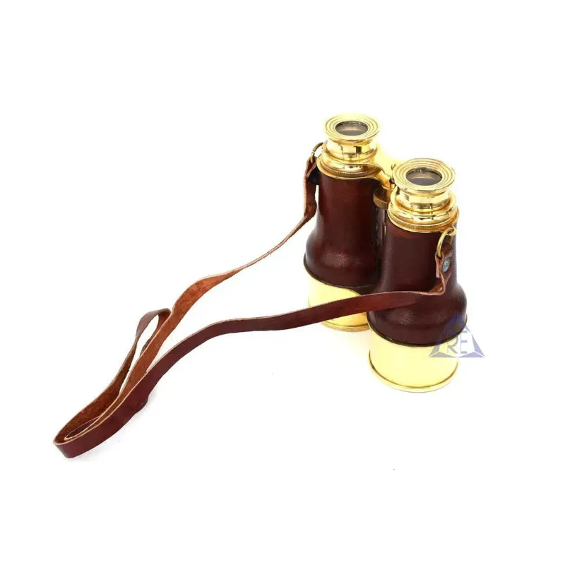 Brass Leather Binocular BB05