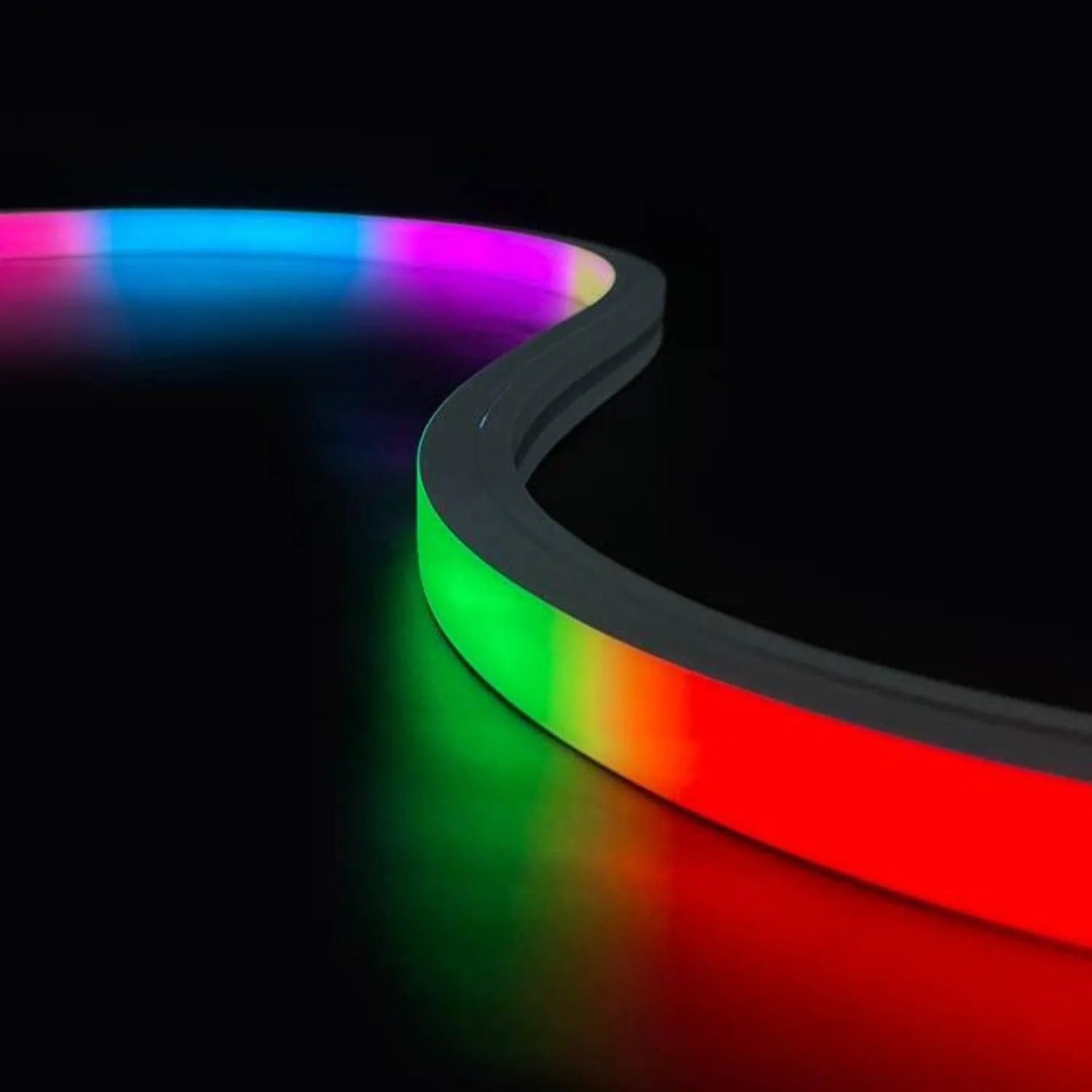 Digital Pixel RGB Neon Flex Light 24V 16x16mm IP65 Waterproof WS2811