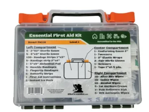 Essential First Aid Kit – Level 1 Essential First Aid Kit – Level 1