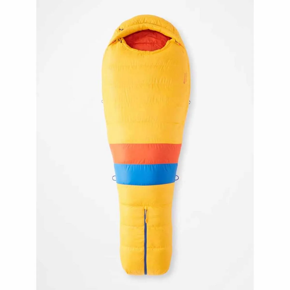 Marmot Men's Never Summer 0Â° Sleeping Bag - Solar/Red Sun