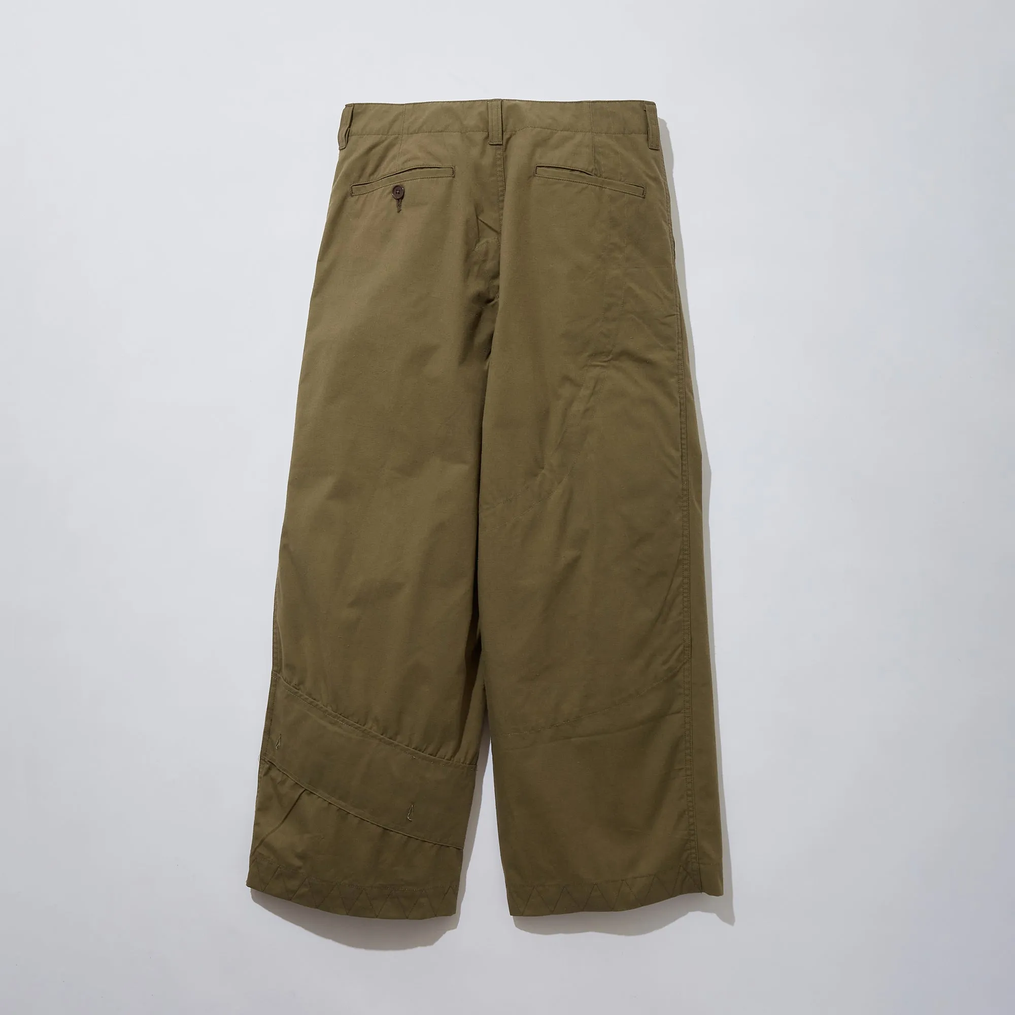 Military Tent Wide Trousers