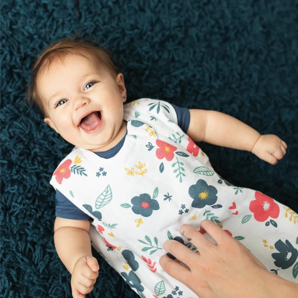 Sleep Bag Cotton Muslin - Flower