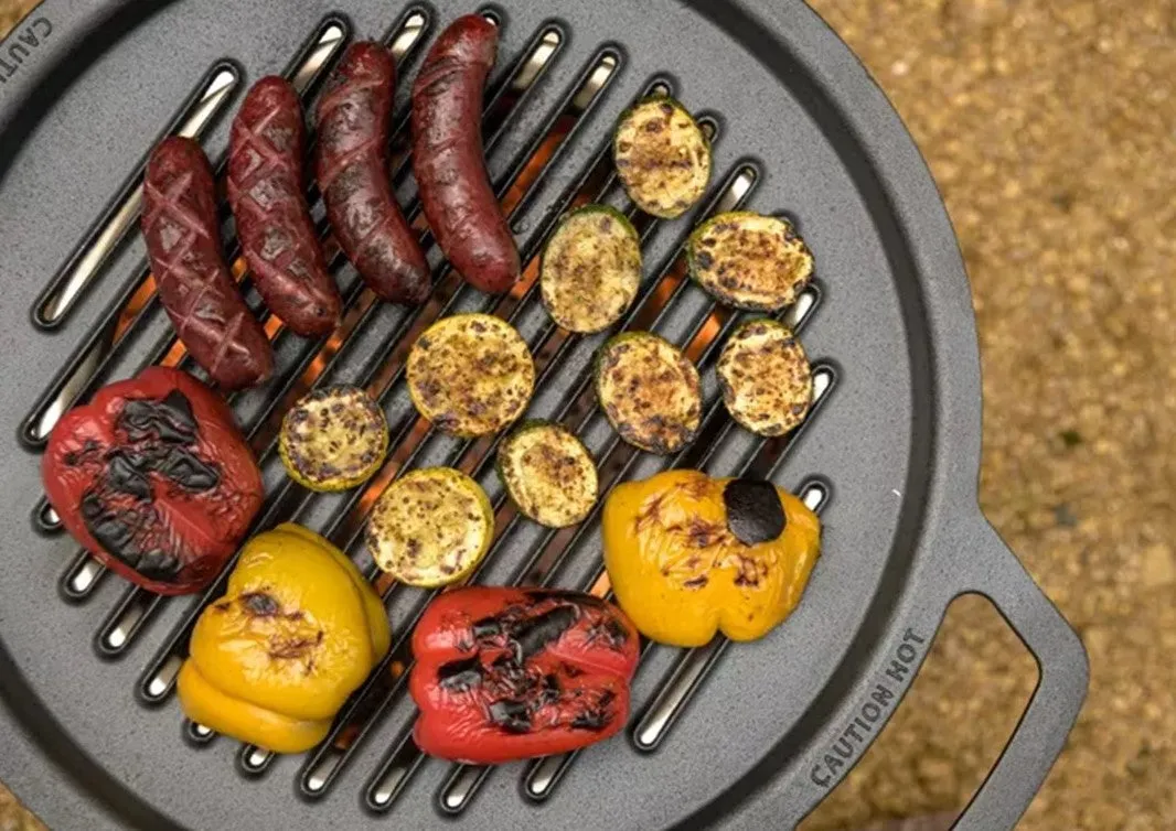 Solo Stove Cast Iron Grill Top and Hub Accessory Kit